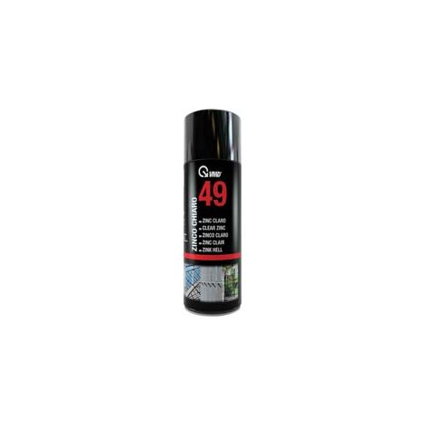 ZINCO CHIARO SPRAY ML.400 49- - ml.400 in bomboletta spray - 12 pezzi VMD
