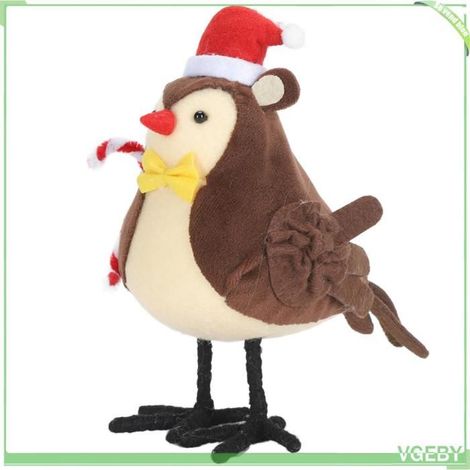 Décoration d'oiseau - FAFEICY - Pâques - Tissu coton - Multicolore - Ornement charmant (1/4)