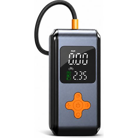Pompe à Air Sans Fil Portable pour Voiture avec Lampe LED (1/5)