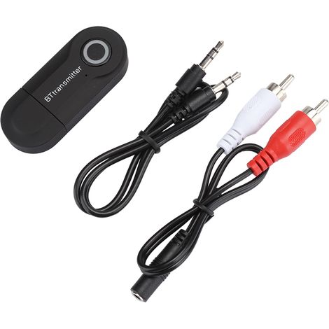Emetteur Audio Bluetooth 5.0 Et 2.4G Sans Fil - Adaptateur Secteur 5V USB Pour TV Et PC - Transmission Sonore Haute Qualite - 1 Piece (1/5)