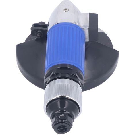 Druckluft-Winkelschleifer 4 Zoll, 11000 U/min, 1/4-Zoll-Einlass, Sicherheitsschalter, Industrieller pneumatischer Polierer/Schleifer (1/5)