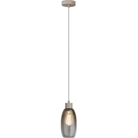 Lampe suspendue en verre Olive Ø 12,5 cm - sable - 2430-36-02-12 (1/3)