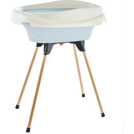 Pack plan a langer et baignoire - THERMOBABY - VASCO - Fleur Bleue - 2 en 1 (1/5)
