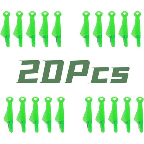 20 Pcs Enfile-Aiguilles, Accessoires Couture Aiguilles Couture Enfile Aiguille Machine à Coudre Plastique DIY Enfile-Fil, Passe Fil Couture pour Coudre à Main & Quilting Craft (Vert) (1/5)