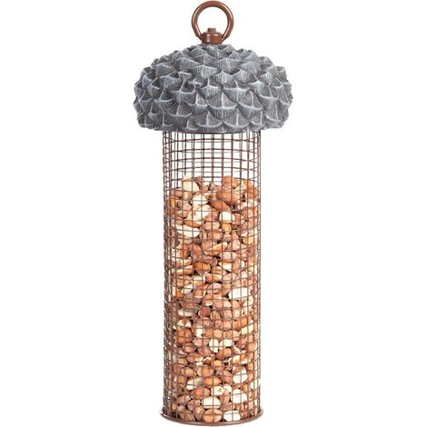 Hängender Vogelfutterspender für Nüsse