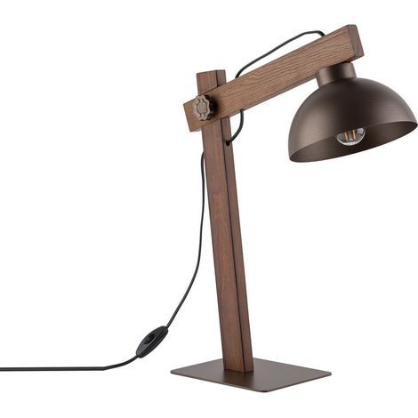 Oslo Brown 5788 Schreibtischlampe von TK Lighting (1/5)