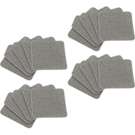 Lot de 20 protège-tables antidérapants, texture épaisse, en PVC et (1/5)