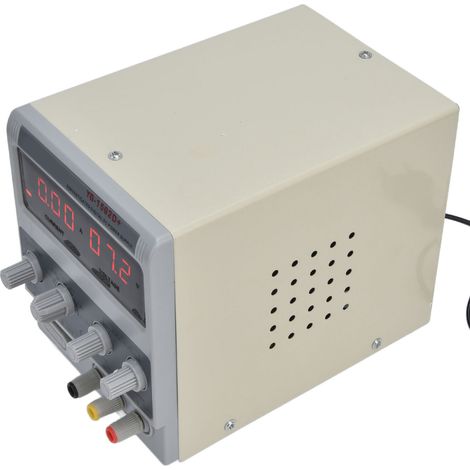 Einstellbares, stabilisiertes 3-stelliges Gleichstromnetzteil 15 V 2 A 1502D+ für DIY-Tests, 220-V-EU-Stecker, geregeltes Schaltnetzteil (1/5)
