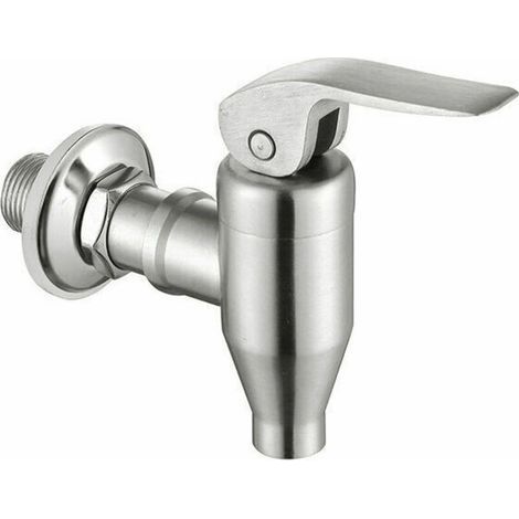 Distributeur de Boissons à l'eau en Acier Inoxydable, Robinet de Remplacement Durable, Style Poussoir, (1/5)