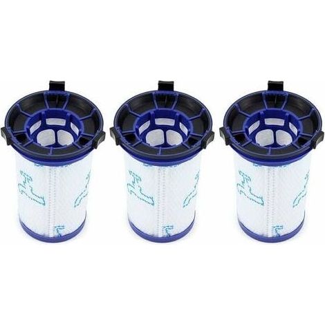 Lot de 3 Filtres Compatibles Aspirateur Sans Fil Rowenta Air Force 360 X-Pert Essential 260 Modèles RH9037 RH9086 (1/4)