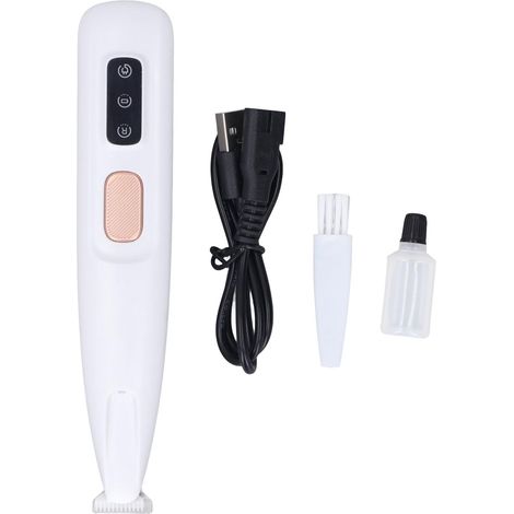 Coupe de Patte de Compagnie Efficace avec Lumière LED pour Chiens et Chats, Tondeuse électrique Rechargeable pour des Séances de Soins Précis (1/5)