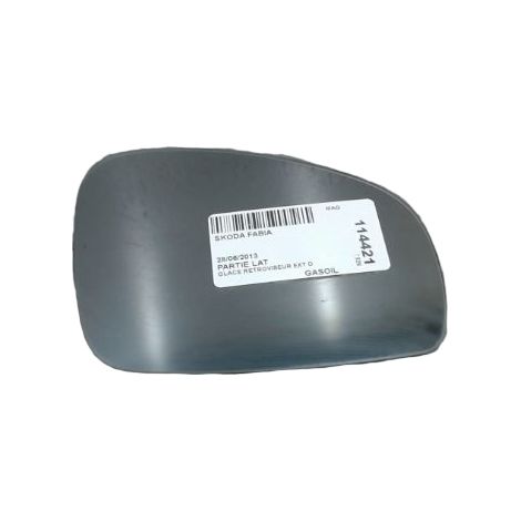 [PRODUIT D'OCCASION] Glace Retroviseur Exterieur D SKODA Fabia ♻️ Ref Oe. 5j0857522m - Garantie à vie (1/2)