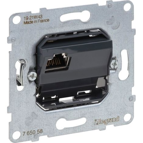 Legrand EINSATZ DATENDOSE RJ45,KAT.6A, (765058 SEANO) (1/3)