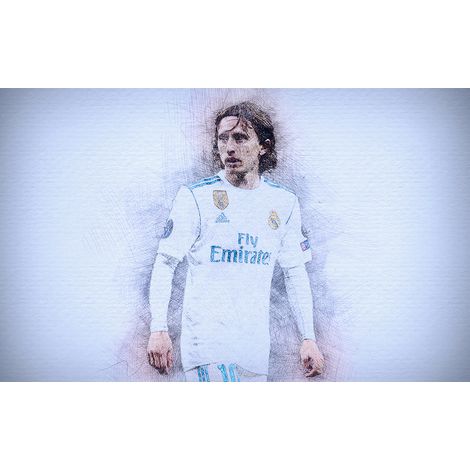 Papier peint panoramique Football - Joueur de Foot - 130 cm x 81 cm (1/2)
