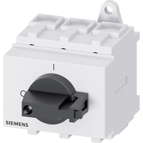 Interrupteur à coupure en charge noir 3 pôles 35 mm² 63 A 690 V/AC Siemens 3LD25300TK11 (1/3)