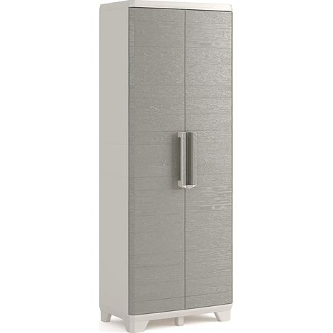 Keter armadio linear wood utility 9726300 esterno-interno 173x39x68