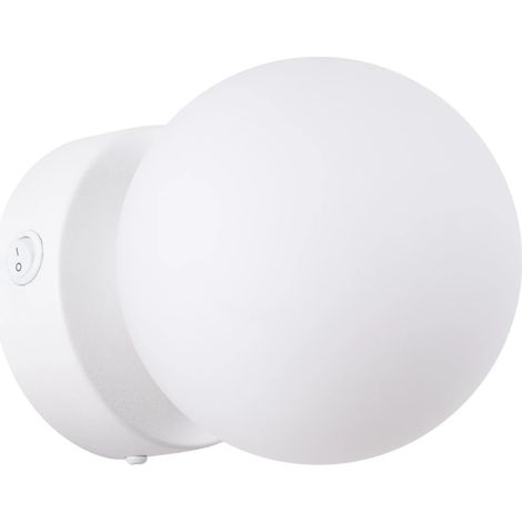 Aplique de pared Vaba blanco, 1 luz (1/5)
