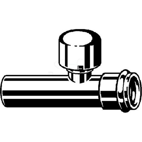 Viega tuyau d'extension avec aérateur 32x125mm chrome (1/5)