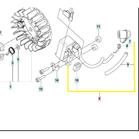 MODULE D'ALLUMAGE COMPLET 587874902 HUSQVARNA ORIGINE