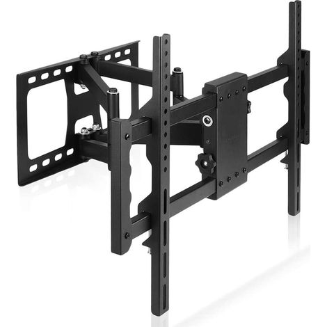 TV Wandhalterung Schwenkbar Neigbar Drehbar max.VESA 700x400mm für 30-85 Zoll (76-216cm) 4K LCD LED OLED Plasma Flach Fernseher oder Monitor bis zu 45kg (1/5)