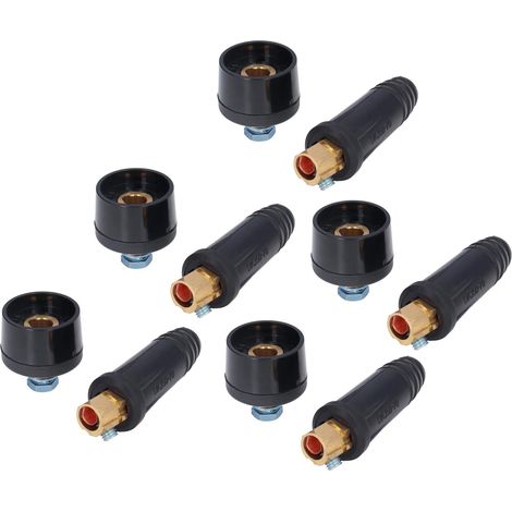 5 Pièces Raccords de Soudage Rapide en Laiton et Caoutchouc pour Poste à Souder Européen (1/5)