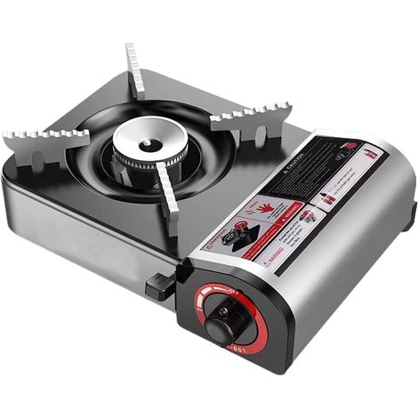 Réchaud à cassette miniature, petit réchaud à cassette, réchaud de table ultraléger et compact pour les situations d'urgence, mini réchaud d'extérieur, réchaud compact polyvalent, réchaud compact indi (1/5)
