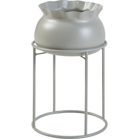 Soporte para plantas de exterior 38 x 24 cm beige 030010350