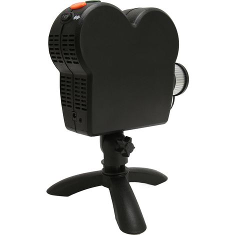 Projecteur Halloween avec pied réglable, motifs effrayants, lampe de projection pour fenêtre, déco extérieure et intérieure pour Halloween et Noël, prise UE 100-240V (1/5)
