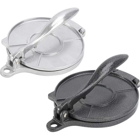 16cm manuel Corn Tortillas Pressing outils Aluminium alliage Tortilla gâteau moules cuisine Bakeware cuisson 2 pièces (1/5)