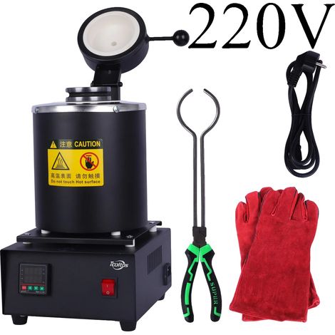 Fours à fusion, Contrôle numérique de la température, Design compact, 220V-a (1/2)
