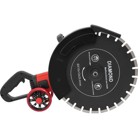 Machine de découpe en béton, moteur de 4000W, applications polyvalentes, noir (1/2)