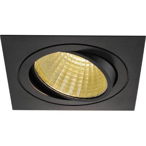 Spot encastré LED New Tria DL Set Square 18 cm 2700K - noir - 114280