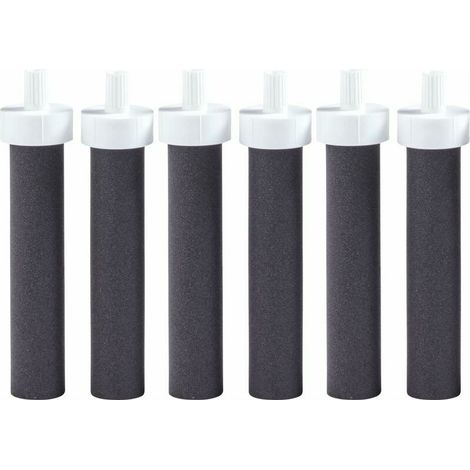 Brita Lot de 6 filtres de remplacement pour bouteille d'eau Noir (1/5)