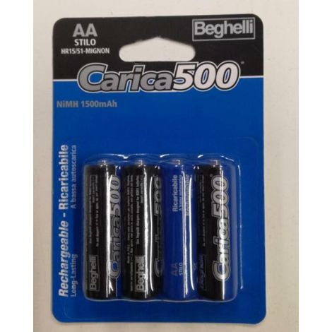 Beghelli piles rechargeables AA 1500mAh 8851