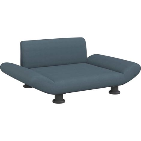 vidaXL Cama para perros de tela gris oscuro 70x45x28 cm (1/2)