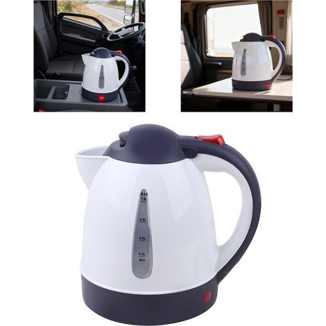 Tragbarer Auto-Wasserkocher 1000 ml, 150 W, Zigarettenanzünder, automatische Abschaltung, für LKW und Reisen