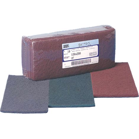Sait FOGLIO ABRASIVO SCOTCHBRITE SAITPOL mm. 120x280 tipo VF 10.00 pz