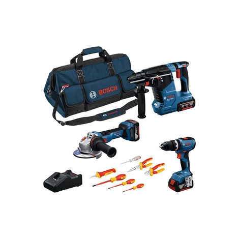 BOSCH-B KIT TRAPANO C/PERC+SMERIGL+MARTELLO PERF