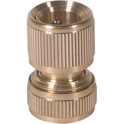 Conector Riego 1/2" Rapido Natuur Laton Standard Nt98874 (1/2)