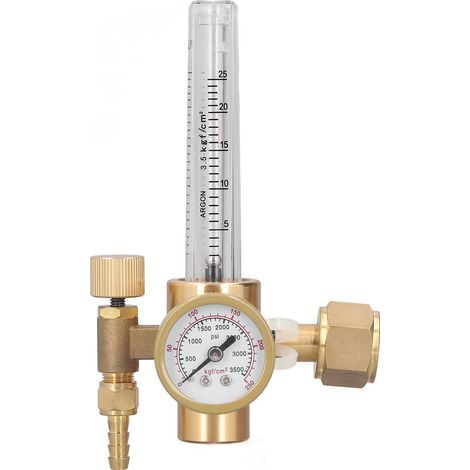 Schweißregelventil, Durchflussmesser aus Messing, CO2-Gas, Zubehör für MIG-Schweißgerät OBC-191 (1/5)