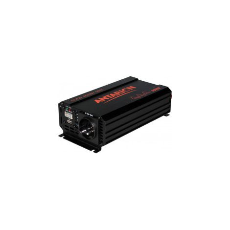 Convertisseur de tension pur sinus 300W 12V/230V – Alimentation stable pour camping-car – Puissance en pic 600W – Antarion