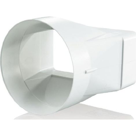 Lüftungsöffnungen, Koaxialstecker mit variablem Querschnitt 110x55/fi 100 mm (1/2)