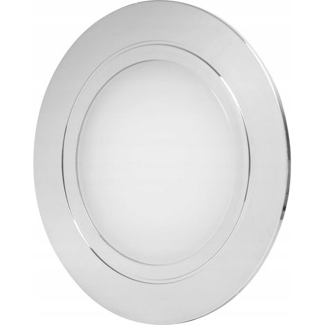 LED-Einbauleuchte für Möbel, 2 W, Chrom, 2700 K, 120 lm, 55 mm, Schutzart IP20, SLL01 (1/5)