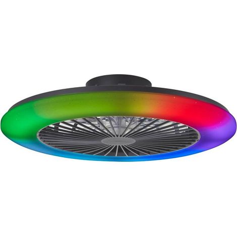 Salerno XXL Lüfter mit RGB-Beleuchtung - G60021/06