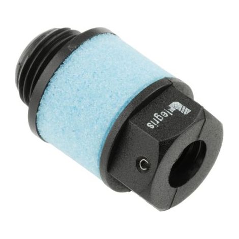 Silencieux pneumatique Legris Séries 0676, G 1/4 Mâle, Fileté, en PE 10bar ( Prix pour 1 )