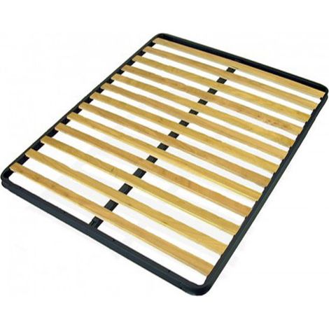 Rete a doghe Fissa 120x190 senza piedi per letti incasso o appoggio