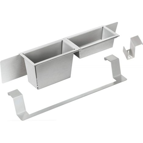 Ensemble d'accessoires d'évier de cuisine magnétique en acier inoxydable DEANTE Magnetic ZZMK011O Acier inoxydable (1/3)
