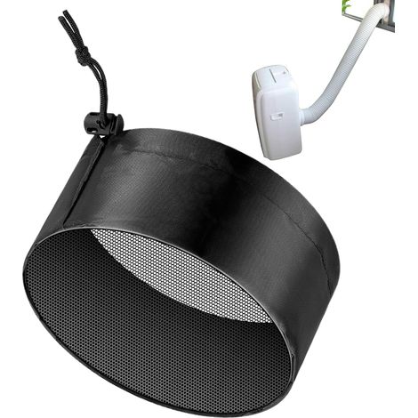 Cache Anti-Poussière Bouche Climatiseur Sangle Élastique Réutilisable à Enveloppe Anti-Poussière Pour Flexible Climatisation Protecteur À Bande Élastique Et Boucle Fixe Pour (1/5)