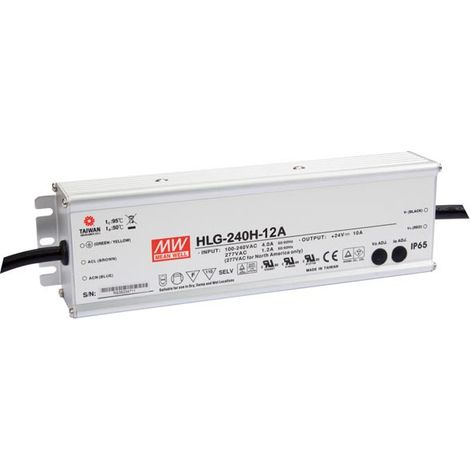 Fuente de alimentación para corte - Salida simple - 240w - 12v