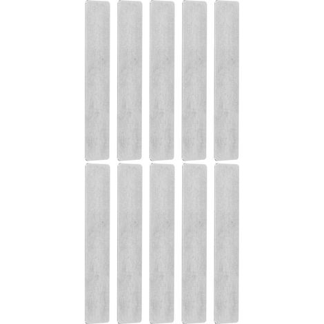 10 Stück rechteckige Ventilplatten aus Gusseisen für Luftkompressoren, Pumpenzubehör für 51-mm-Zylinder (1/5)